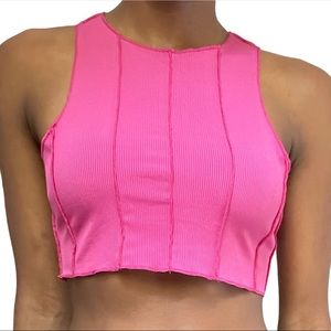 ✧･ﾟ: *✧･ﾟ:* PINK CROP TANK ✧･ﾟ: *✧･ﾟ:*